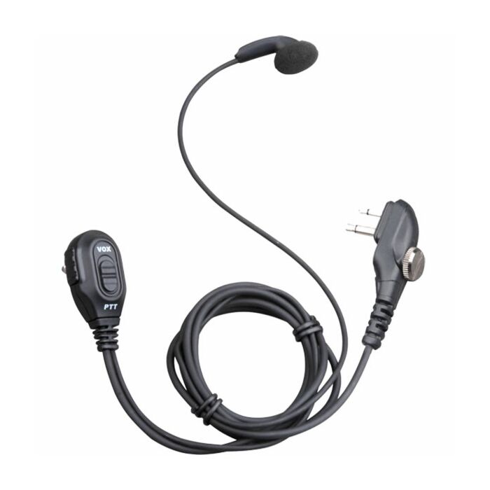 Hytera Earbud with in-line PTT and volume control