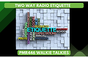two way radio etiquette